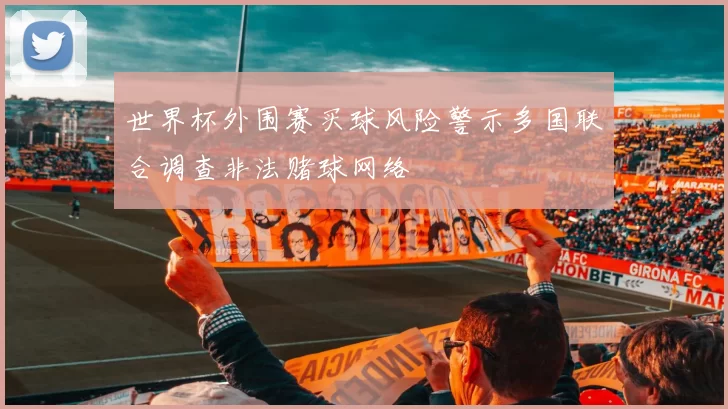 世界杯外围赛买球风险警示多国联合调查非法赌球网络